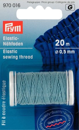 Prym Elastic-Nähfaden 0,5 mm hellblau  NML 