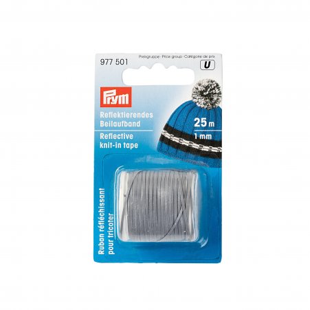 Prym Reflektierendes Beilaufband 1,0 mm 