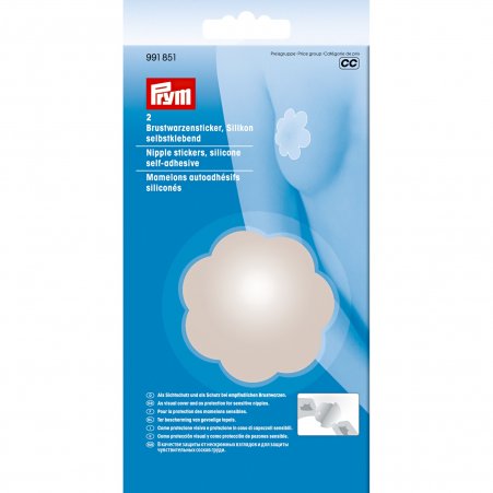 Prym Brustwarzensticker Silikon selbstklebend 