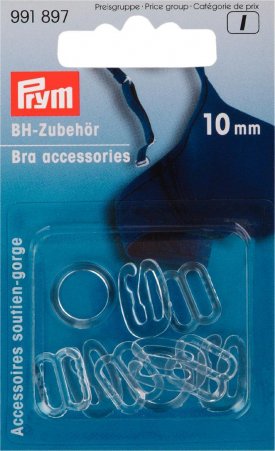 Prym BH-Zubehör KST 10 mm transparent 