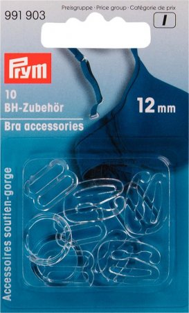 Prym BH-Zubehör KST 12 mm transparent 