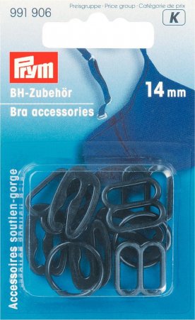 Prym BH-Zubehör KST 14 mm schwarz 