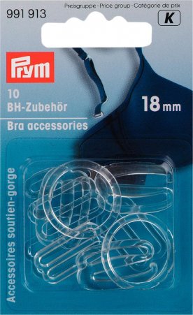 Prym BH-Zubehör KST 18 mm transparent 