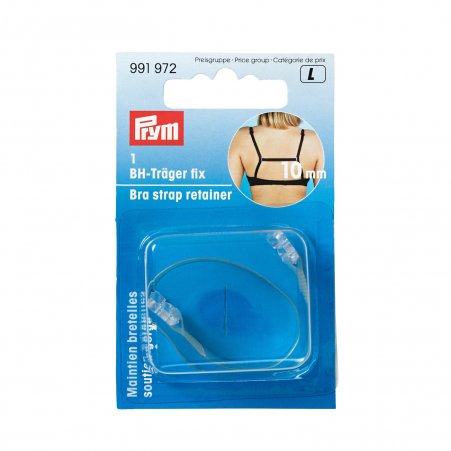 Prym BH-Träger fix 10 mm transparent 