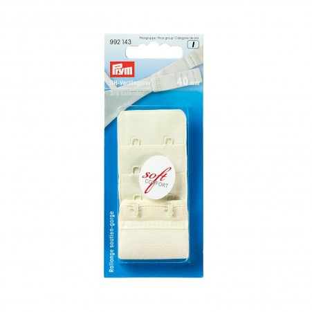 Prym BH-Verlängerer 3 x 2 Haken 40 mm champagner 