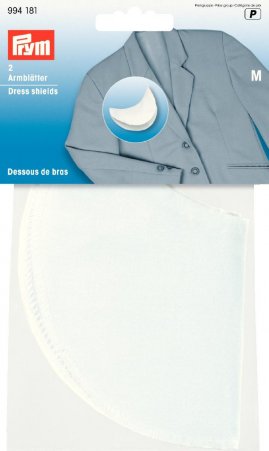 Prym Armblätter M weiß 