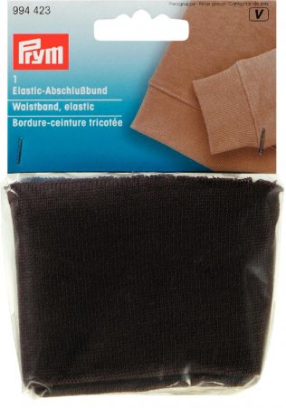 Prym Elastic-Abschlußbund braun 