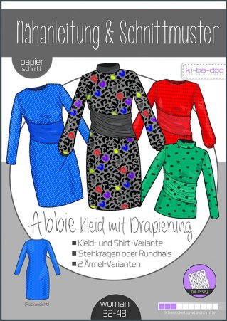 ki-ba-doo Damen Kleid Abbie Gr. 32-48 