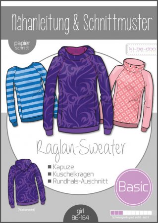ki-ba-doo Kinder Raglan-Sweater Gr. 86-164 