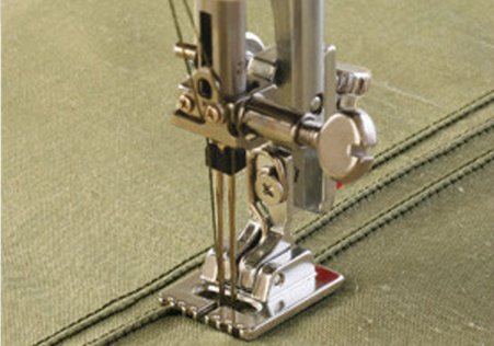 Janome Biesenfuß 5 Rillen N2 