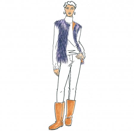 Schnittmuster Berlin Weste Colette Gr. 40
