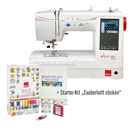 Elna  eXpressive 808 Stickmaschine 