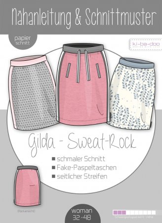 ki-ba-doo Damen Rock Gilda Gr. 32-48 