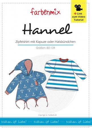 farbenmix Kinder Hannel Gr. 80-134 