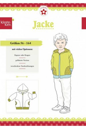 farbenmix Kinder Jacke Klimperklein Gr. 56-164 