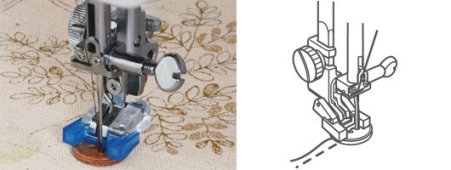 Janome Knopfannähfuß D 