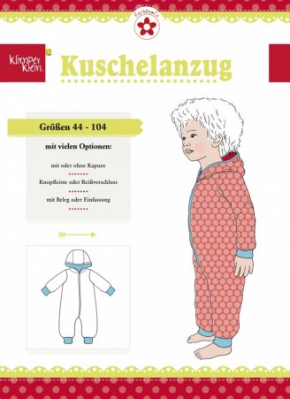 farbenmix Baby/Kleinkd. Kuschelanzug Gr. 44-104 
