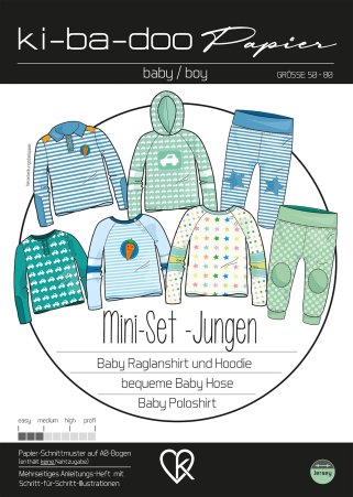 ki-ba-doo Baby Mini-Set Boy Gr. 50-80 