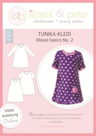 lillesol Kinder Tunika-Kleid No.2 Gr. 80-164 