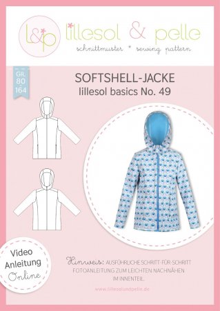 lillesol Kinder Softshelljacke No.49 Gr. 80-164 