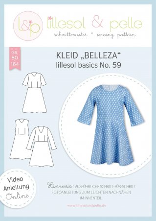 lillesol Kinder Kleid Belleza No.59 Gr. 80-164 