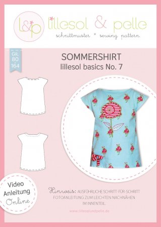 lillesol Kinder Sommershirt No.7 Gr. 80-164 