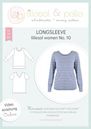 lillesol Damen Longsleeve  No. 10 Gr. 34-50 