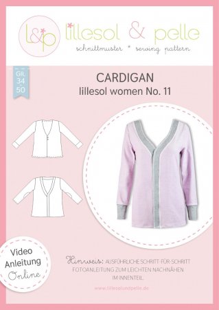 lillesol Damen Cardigan No. 11 Gr. 34-50 