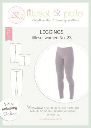 lillesol Damen Leggings No.23 Gr. 34-50 