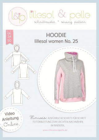 lillesol Damen Hoodie No.25 Gr. 34-50 