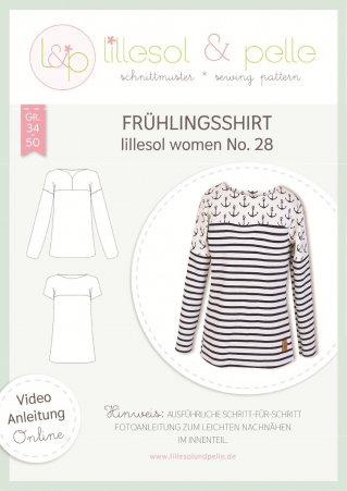 lillesol Damen Frühlingsshirt No. 28 Gr. 34-50 