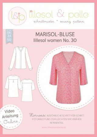 lillesol Damen Marisol-Bluse No. 30 Gr. 34-50 