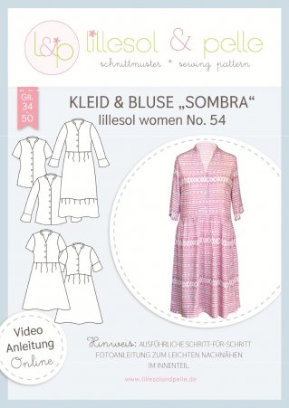 lillesol Damen Kleid Sombra No.54 Gr. 34-50 