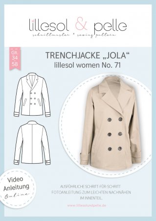 lillesol Damen Jacke Jola No. 71 Gr. 34-58 