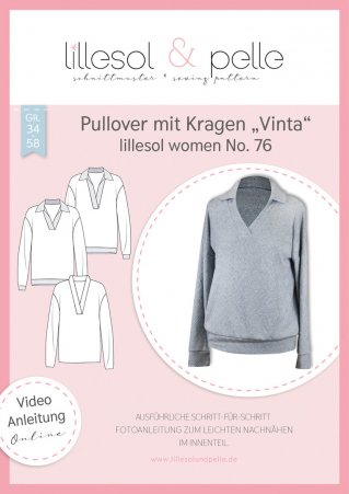 lillesol Damen Pullover No.76 34-58 