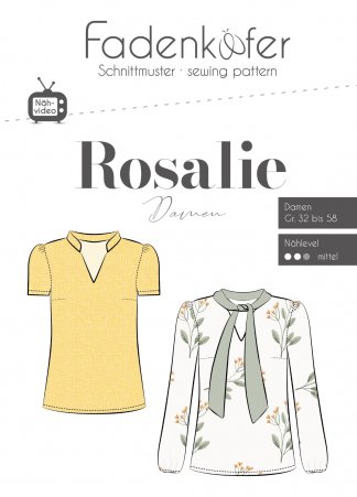 fadenkäfer Damen Bluse Rosalie Gr. 32-58 