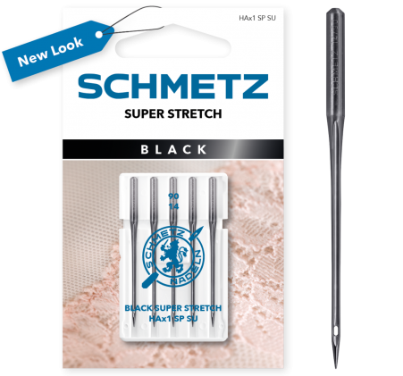 Schmetz Nadeln Black Super Stretch90 Flachkolben HAx1 SP SU 