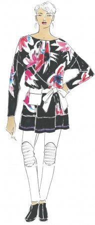 Schnittmuster Berlin Bluse/Kl.Judita Gr. 42