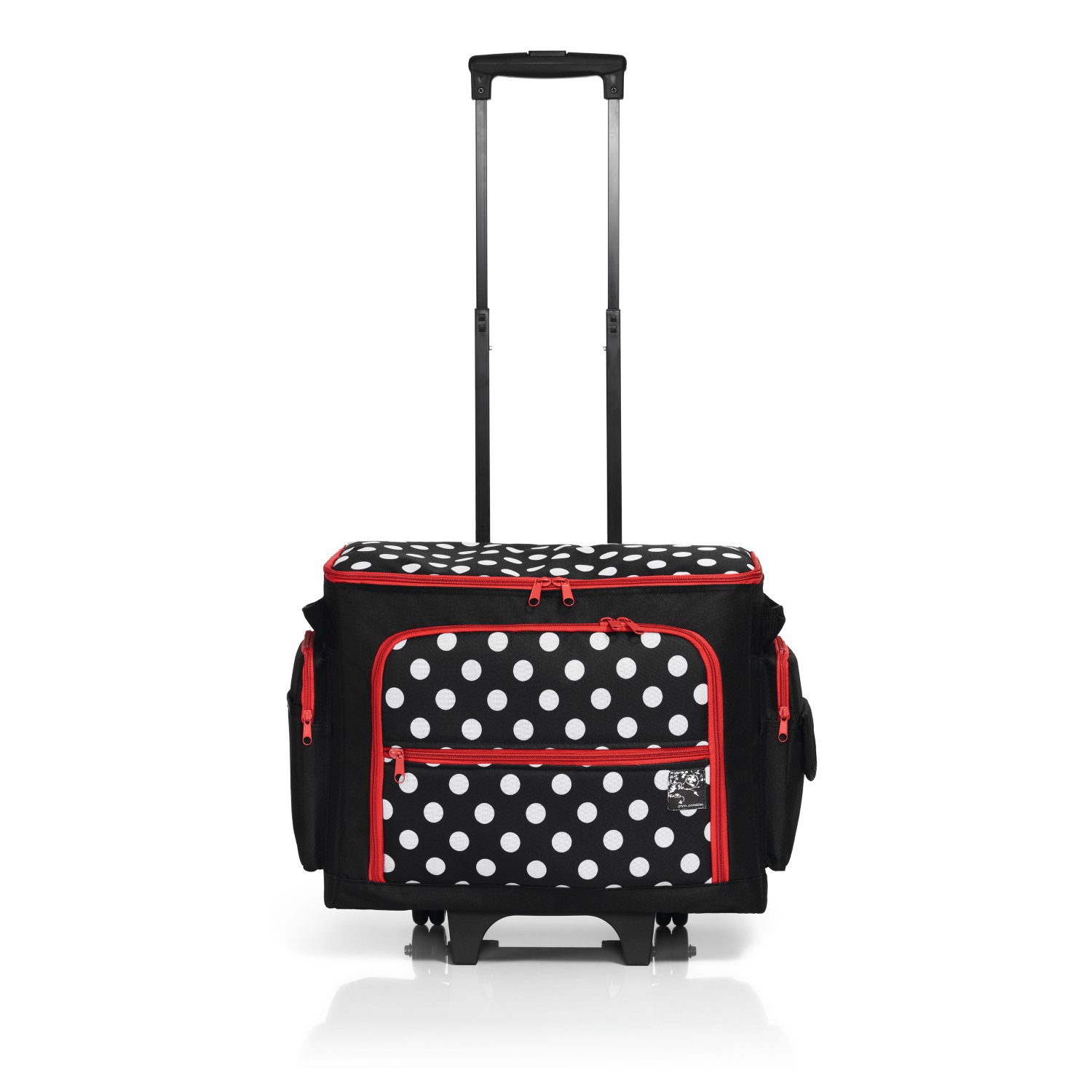 Prym Handarbeitstasche Punkte Polka Dots rot//weiß