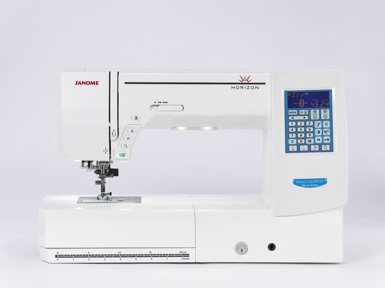 Naehwelt24 (by Cüppers Creativ) Janome MC 8200 QCP SE (weiß) online