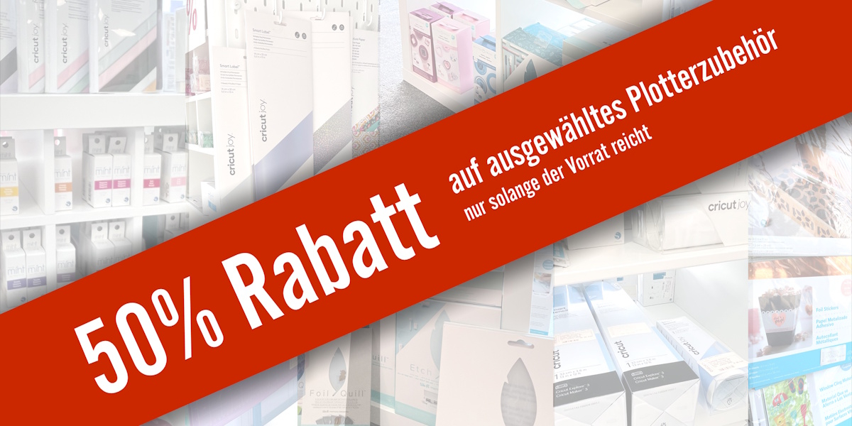 Plotterzubehör-Rabatt